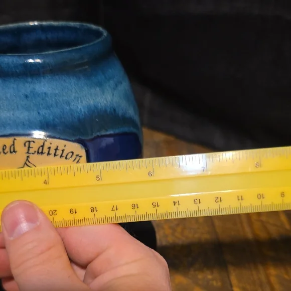 Renaissance Festival Blue Ceramic Mug - Picture 9 of 10